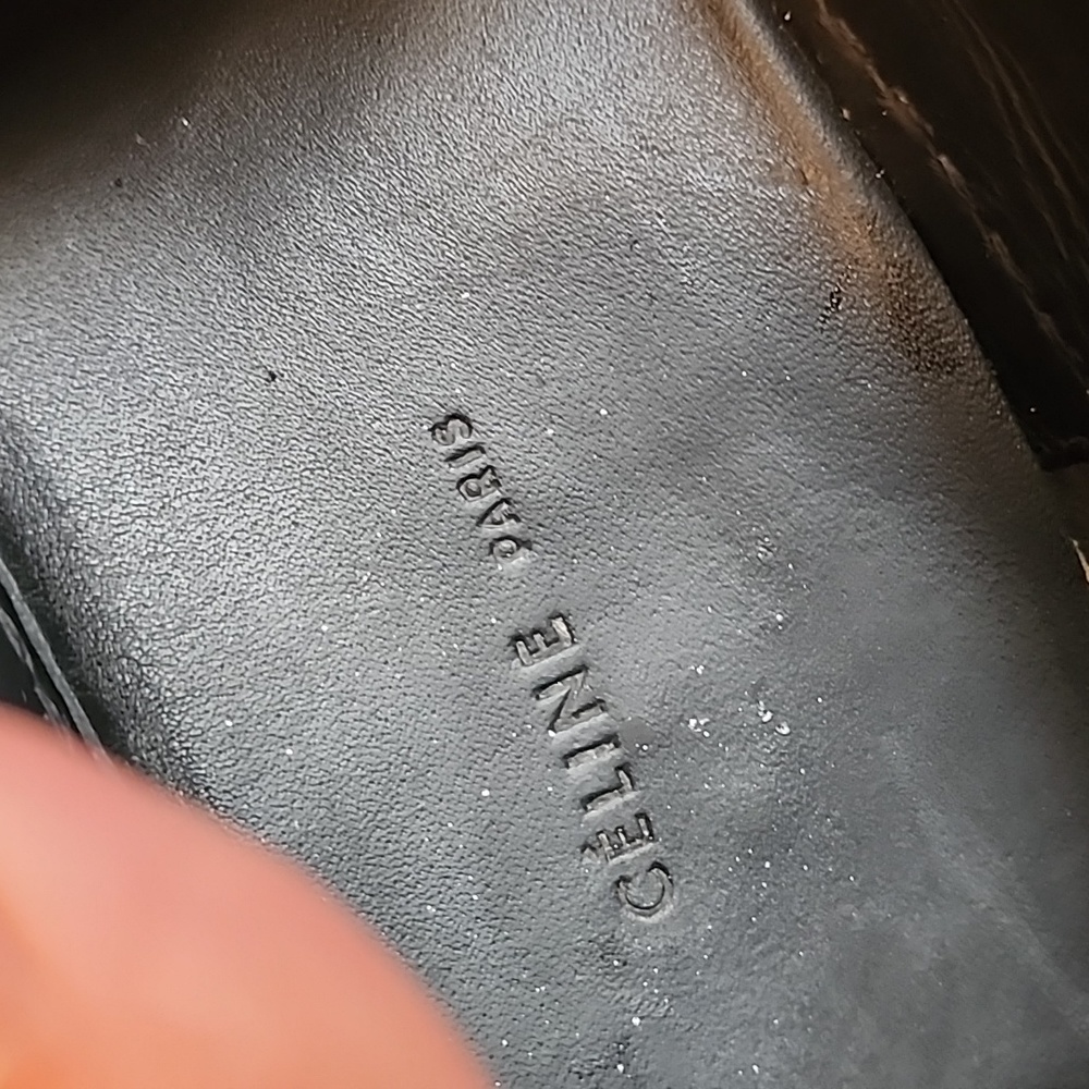 Celine Croc Embossed Slip On Sneakers - Picture 6 of 13